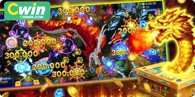 Bắn Cá Long Vương – Chinh Phục Kho Báu Thần Thoại Hiệu ứng âm thanh và chuyển động